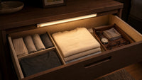 Pulse motion-activated when dresser drawer opens