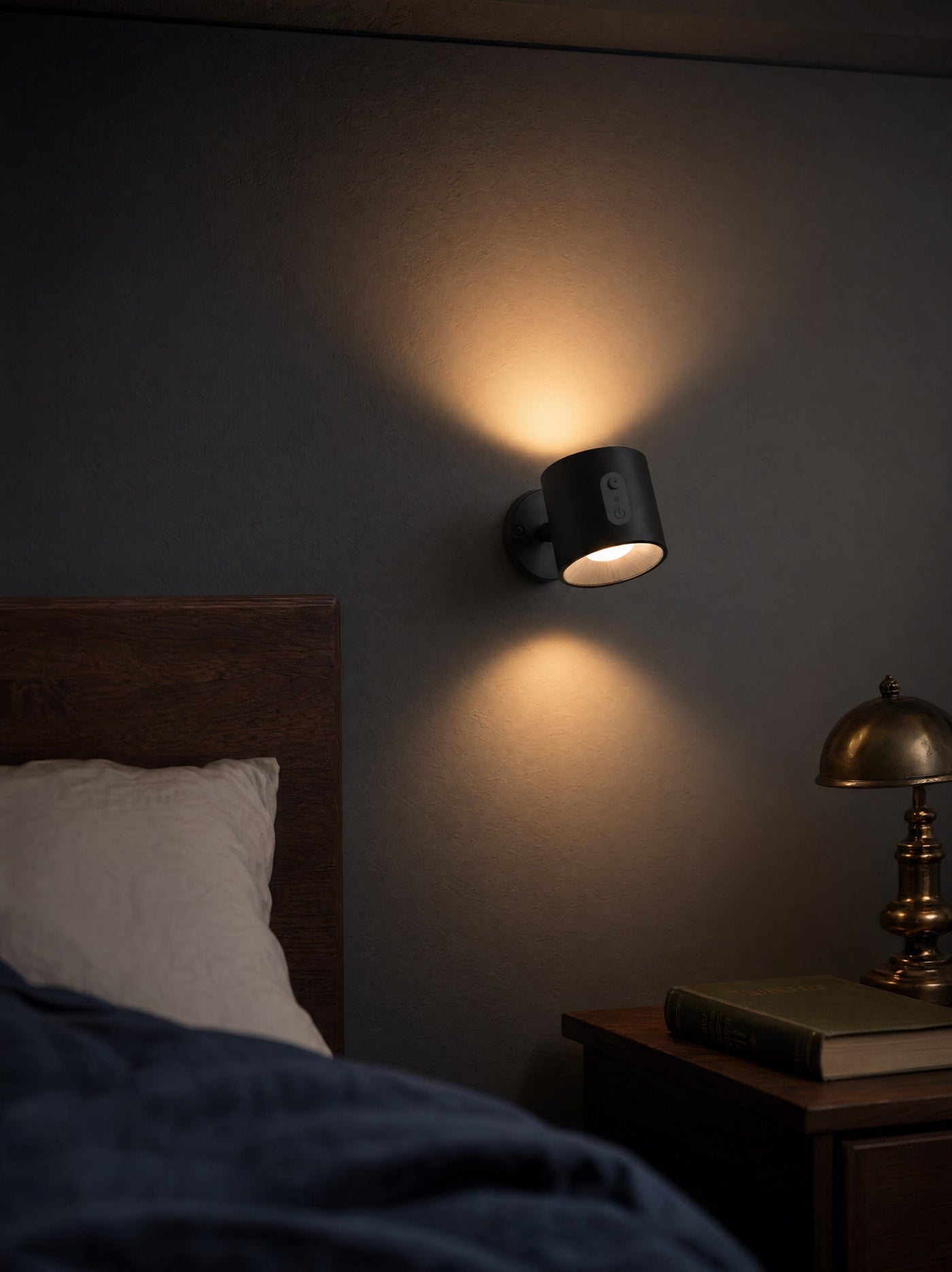 Loft black variant above bedroom dresser
