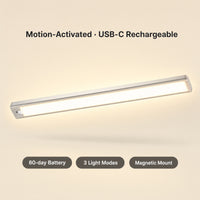 Pulse motion-activated — USB-C rechargeable, magnetic, 30s timer